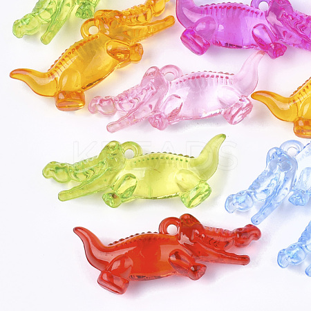 Transparent Acrylic Pendants TACR-S133-106-1