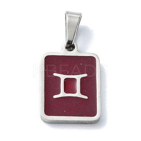 304 Stainless Steel Pendants STAS-C097-56P-01-1
