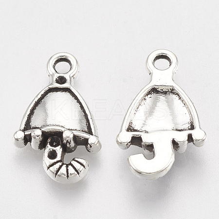 Tibetan Style Alloy Pendant Enamel & Rhinestone Settings LS-TIBE-S314-14AS-LF-1