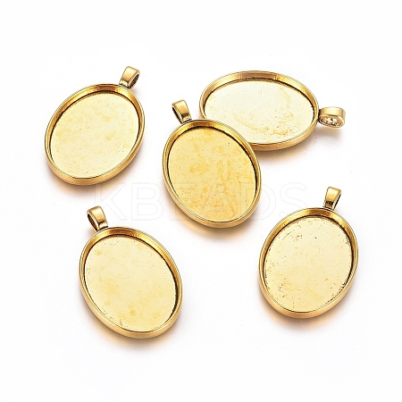 Alloy Pendant Cabochon Settings LS-PALLOY-2421-AG-LF-1