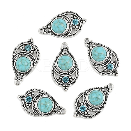 Bohemian Dyed Synthetic Turquoise Pendants FIND-YWC0003-02AS-02-1