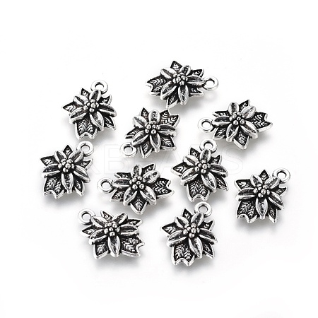 Tibetan Style Alloy Pendants TIBEP-GC103-AS-NR-1