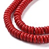 Synthetic Turquoise Beads Strands TURQ-G109-6x3mm-11-3