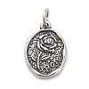 316 Surgical Stainless Steel Pendants STAS-A123-14AS-1