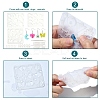 DIY Mixed Shapes Charm Pendant Silicone Molds for DIY Earring Making DIY-YW0009-42-4
