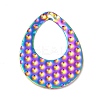 Ion Plating(IP) 304 Stainless Steel Pendants STAS-L268-001MC-2
