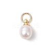 Natural Cultured Freshwater Pearl Rice Charms PALLOY-JF04820-2
