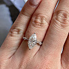 Brass Pave Cubic Zirconia Finger Rings FS-WG1A7FF-01-2