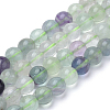 Natural Fluorite Beads Strands G-S150-38-6mm-1