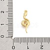 Brass Micro Pave Cubic Zirconia Pendants LS-KK-M321-01C-G-3