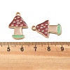 Thanksgiving Day Alloy Enamel Pendants ENAM-D060-01H-KCG-3