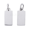 Anti-Tarnish 304 Stainless Steel Pendants STAS-I311-31B-P-1