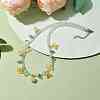 Glass with Topaz Jade Beaded Necklaces NJEW-JN04680-03-2