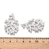 304 Stainless Steel Imitation Coral Pendants STAS-T069-41P-3