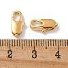 Brass Lobster Claw Clasps KK-H503-35G-02-3