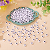 500Pcs Acrylic Beads SACR-TA0001-55Q-4