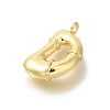 Rack Plating Brass Pendants KK-I722-08G-D-2