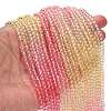 Transparent Painted Glass Beads Strands DGLA-A034-T4mm-A09-2