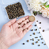 240Pcs 8 Styles Tibetan Style Alloy Bead Spacers FIND-NB0005-67-3