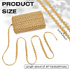 Polyester Braided Lace Trim Ribbon for Curtain Sofa Decoration OCOR-WH0105-013B-01-2