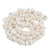 Electroplated Shell Pearl Beads Strands BSHE-H113-01A-2
