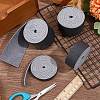 Flat Microfiber Imitation Leather Cord LC-WH0006-07C-02-4