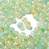 Transparent Crackle Acrylic Beads DACR-D300-01E-10mm-1