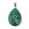 Natural & Synthetic Mixed Gemstone Pendants G-P599-02P-2