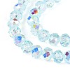 Transparent Glass Beads Strands EGLA-N016-4mm-01-3