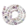 Natural Colorful Fluorite Beads Strands G-P575-C20-6mm-3