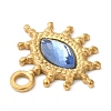 Real 18K Gold Plated 304 Stainless Steel Pendants STAS-A084-19G-03-3