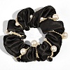 Plastic Imitation Pearl Hair Ties PW-WG37733-01-1