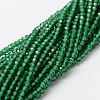 Synthetic Gemstone Strands X-G-P270-2mm-26-2