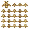 24Pcs Bees Alloy Brooch JEWB-ME0001-21AG-1