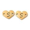 Ion Plating(IP) 304 Stainless Steel Connector Charms STAS-C081-04G-S-1