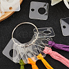 3 Bags Acrylic Thread Winding Boards AJEW-GF0011-67C-7