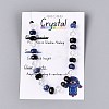 Natural Obsidian & Sodalite & Quartz Crystal Beads Strands G-Q614-03A-04-6