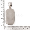316 Surgical Stainless Steel Big Pendants STAS-Z073-56AS-02-3