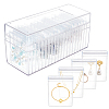 Transparent Acrylic Jewelry Storage Box Sets CON-WH0110-007A-1
