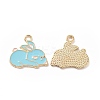 Alloy Enamel Pendants ENAM-G213-22LG-03-1