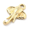 Ion Plating(IP) 304 Stainless Steel Pendants STAS-P379-07A-G-2