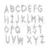 26Pcs 26 Styles 304 Stainless Steel Initial Connector Charms STAS-L022-517P-1