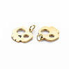 Ion Plating(IP) 316 Surgical Stainless Steel Charms X-STAS-N097-083-NR-2