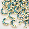 Alloy Enamel Pendants ENAM-N051-21B-1