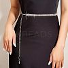 Alloy 3-Row Full Crystal Rhinestone Body Chains WGFFE9E-02-1