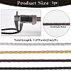 5M Braided Round PU Leather Jewelry Cord OCOR-GF0004-96A-02-2