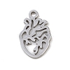 304 Stainless Steel Charms LS-STAS-Z183-05P-1