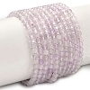 Natural Lavender Amethyst Beads Strands G-K406-A01-3mm-2