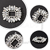 2Pcs Alloy Shoe Buckle Clips FIND-GF0002-82-4