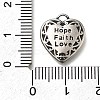Retro 304 Stainless Steel Pendants STAS-L284-18AS-05-3